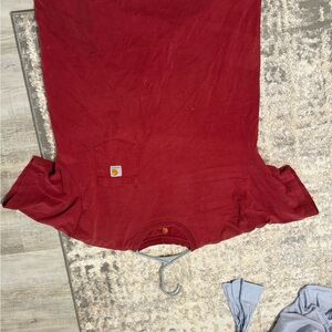 Carhartt Brick Red Crewneck Tee